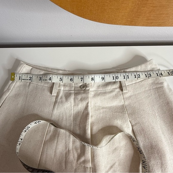 Commense Linen Blends Casual Pants Set Khaki Small NWT - Picture 11 of 16